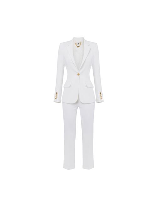 Single-breasted crepe suit ELISABETTA FRANCHI | TP00151E2.360